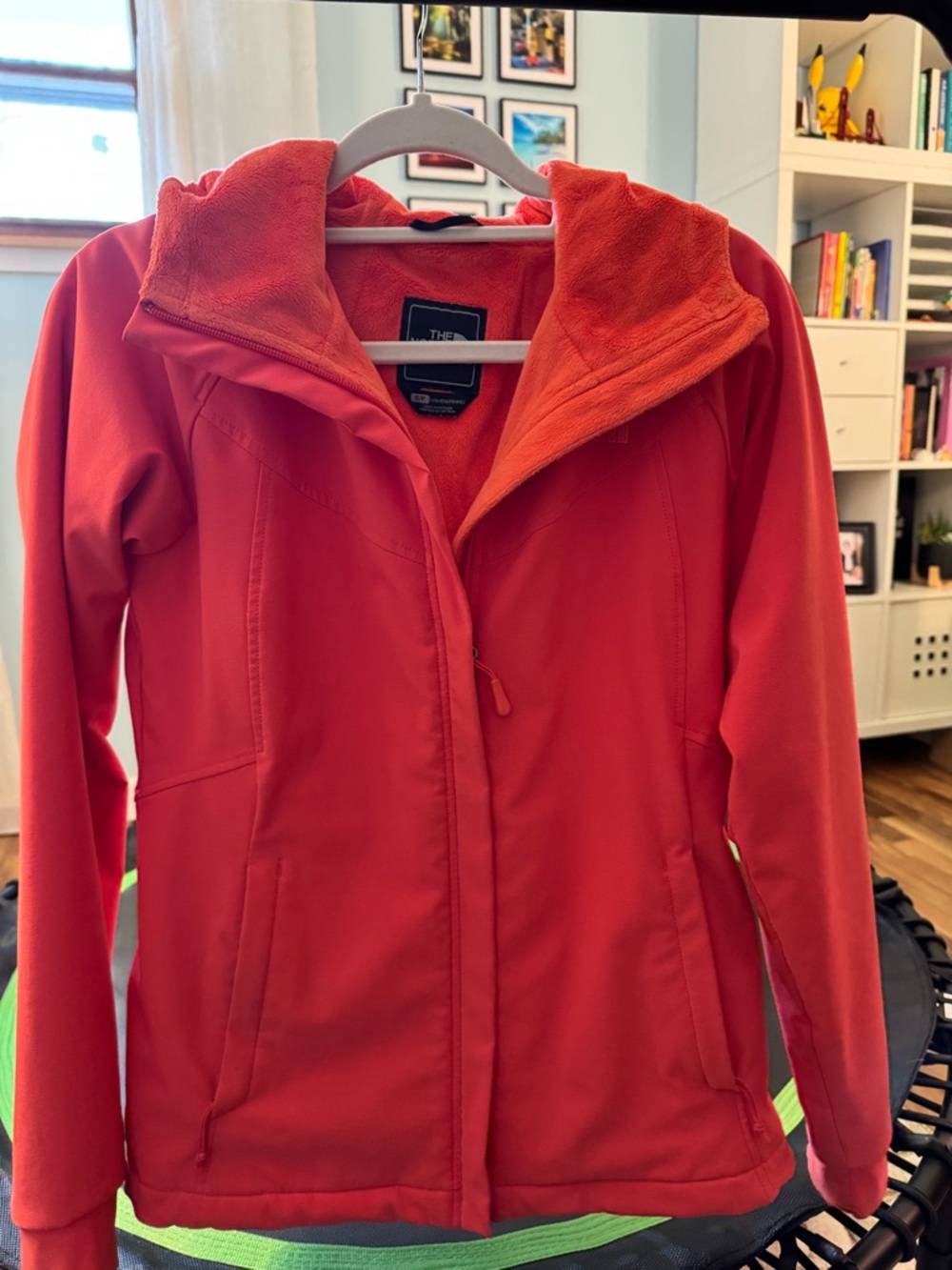 The North Face Women's Bright Orange Fleece-Lined Utility Jacket